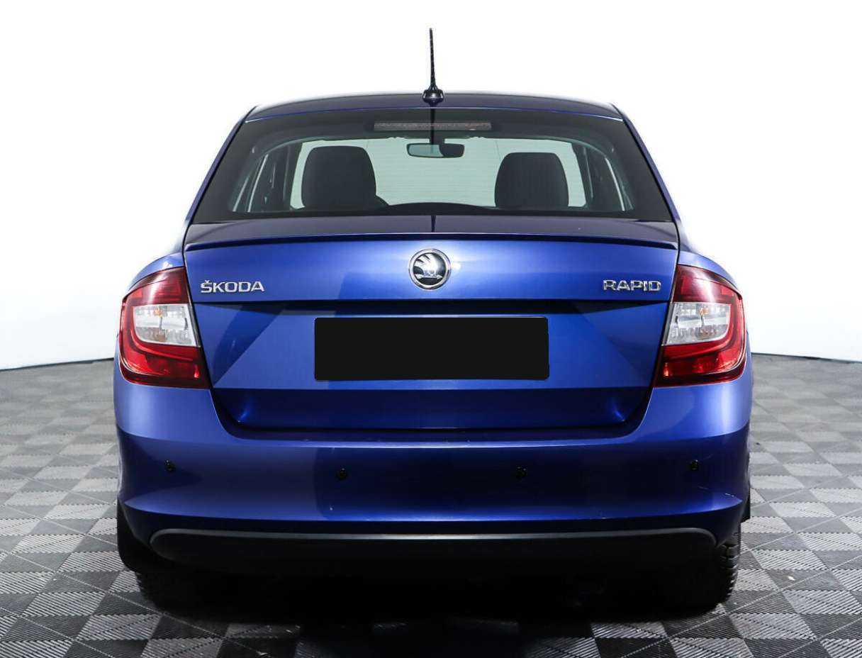 Шкода Рапид б/у, 2017, Роботизированная. Фото: #5