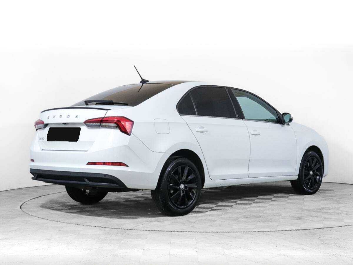 Шкода Рапид б/у, 2022, Роботизированная. Фото: #4