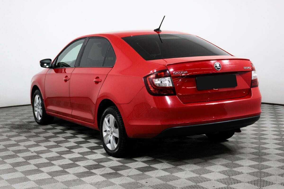 Шкода Рапид б/у, 2018, Роботизированная. Фото: #6