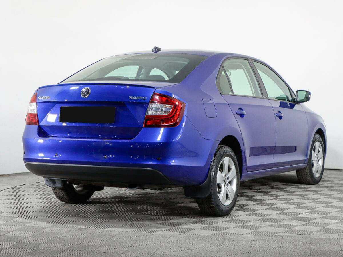 Шкода Рапид б/у, 2017, Роботизированная. Фото: #4