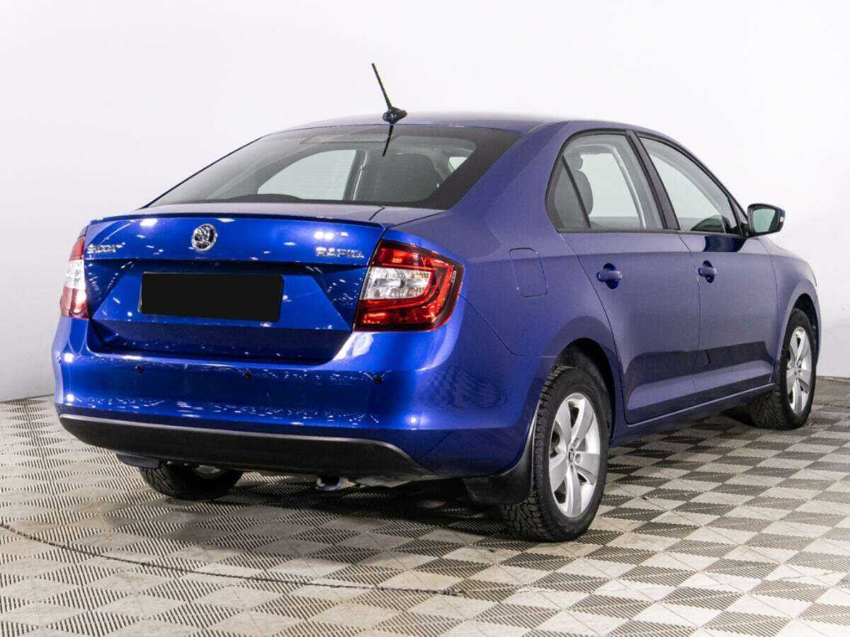 Шкода Рапид б/у, 2017, Роботизированная. Фото: #4