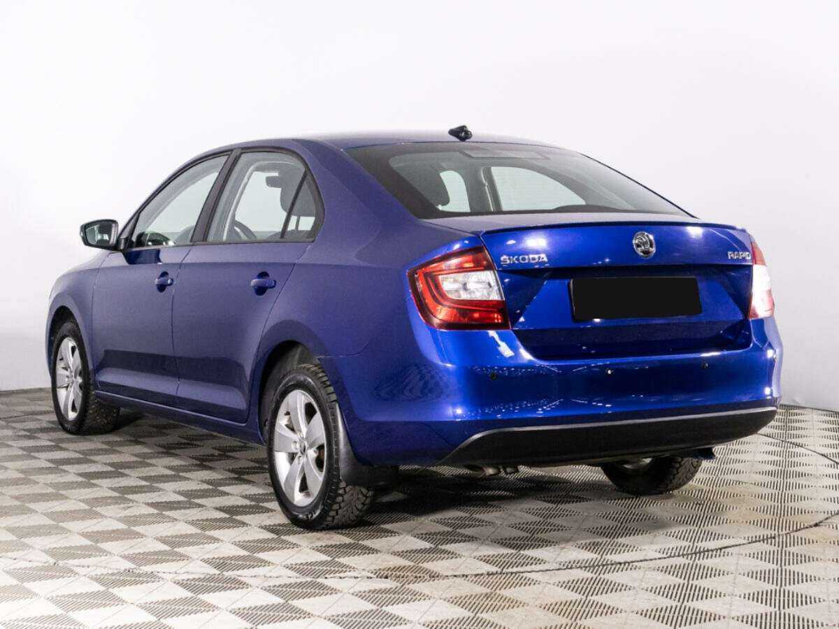 Шкода Рапид б/у, 2017, Роботизированная. Фото: #6