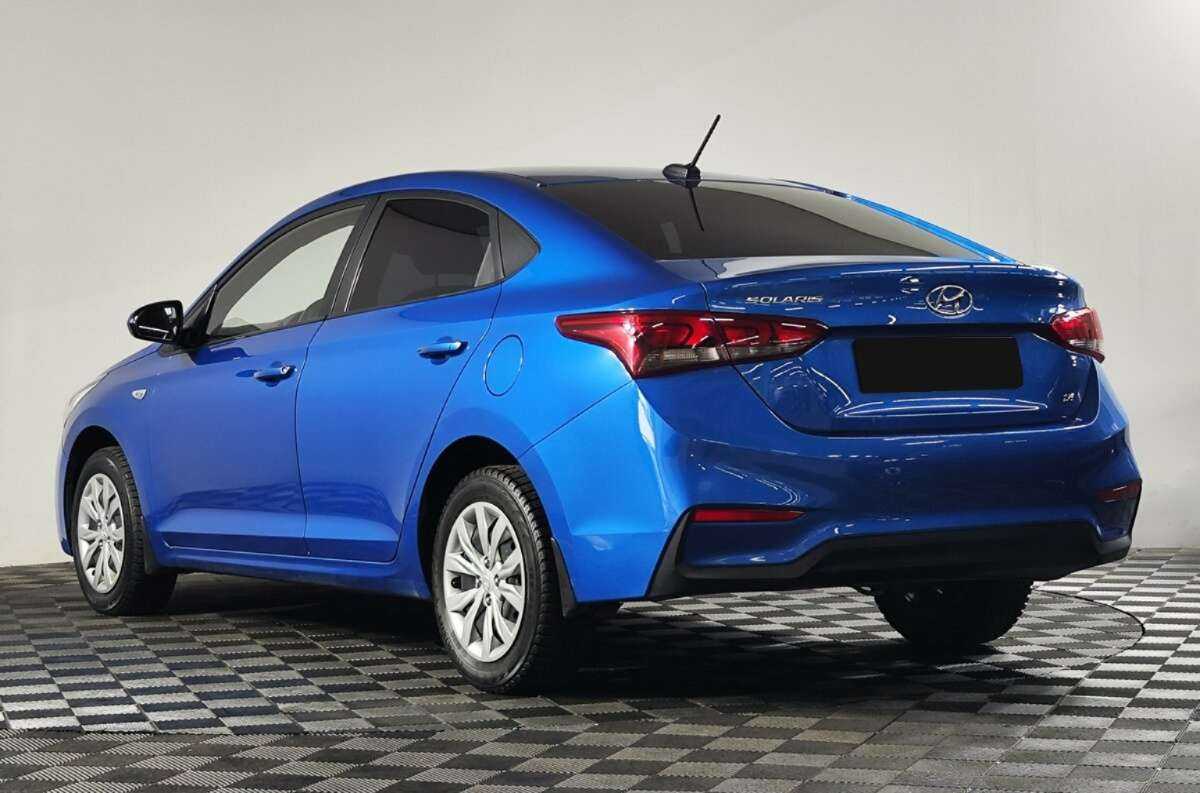 Хендай Солярис б/у, 2018, Автоматическая. Фото: #4