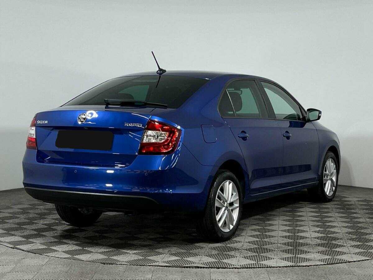 Шкода Рапид б/у, 2019, Роботизированная. Фото: #4