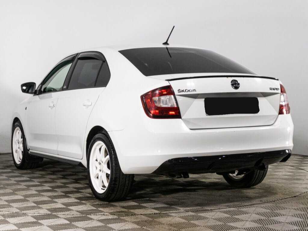 Шкода Рапид б/у, 2016, Роботизированная. Фото: #6