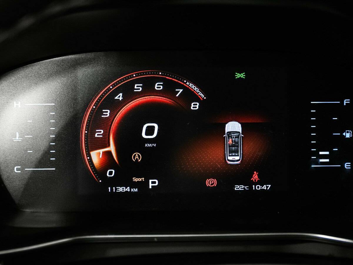 Джили Атлас Про б/у, 2022, Роботизированная. Фото: #9