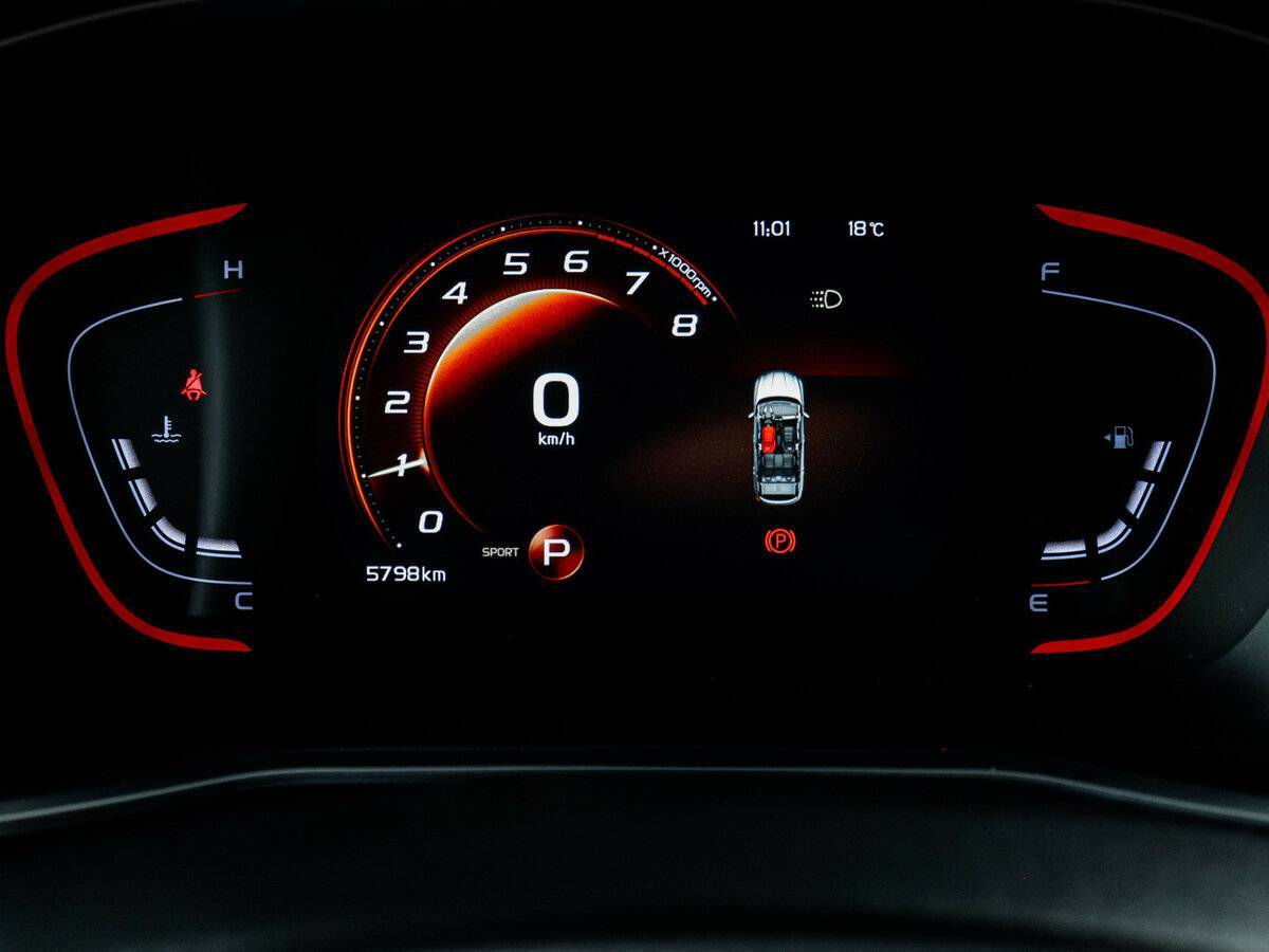 Джили Кулрэй б/у, 2023, Роботизированная. Фото: #10